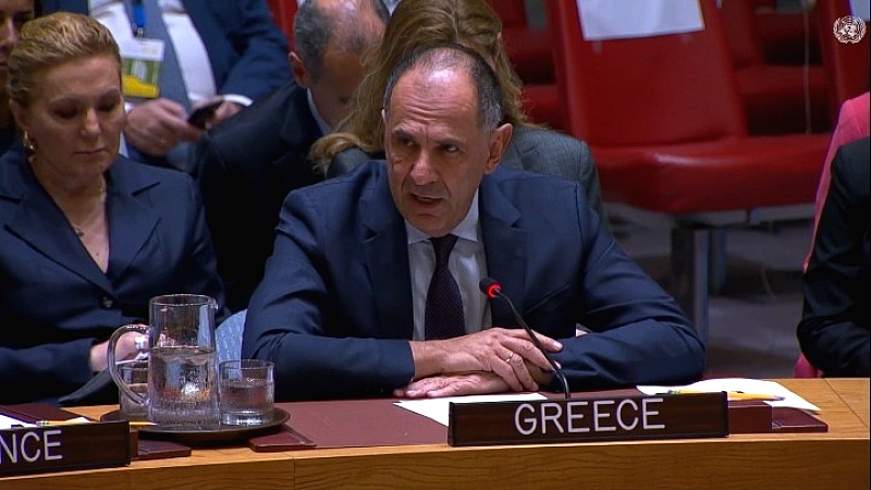 OHE - Γ. Γεραπετρίτης για το Παλαιστινιακό: Η Ελλάδα θα συνεχίσει να συμβάλλει σε κάθε προσπάθεια αναβίωσης της πολιτικής διαδικασίας για τη λύση των δύο κρατών