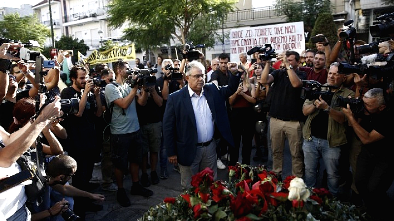 Συγκέντρωση για τη μνήμη του Παύλου Φύσσα στο Κερατσίνι