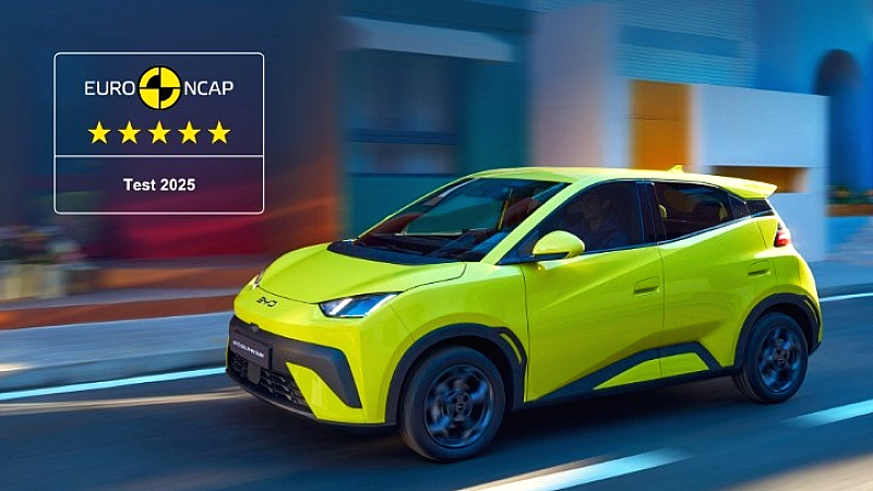 Το BYD Dolphin Surf διακρίνεται με πέντε αστέρια στις δοκιμές του Euro NCAP