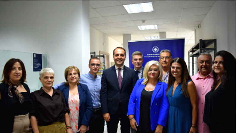 Εγκαινιάστηκε το υποκατάστημα του κτηματολογίου στον Λαγκαδά με στόχο τη διαφάνεια και την ταχεία εξυπηρέτηση