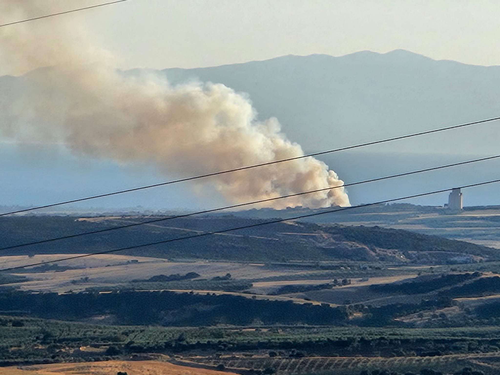 Πυρκαγιά στη Νέα Τρίγλια της Χαλκιδικής