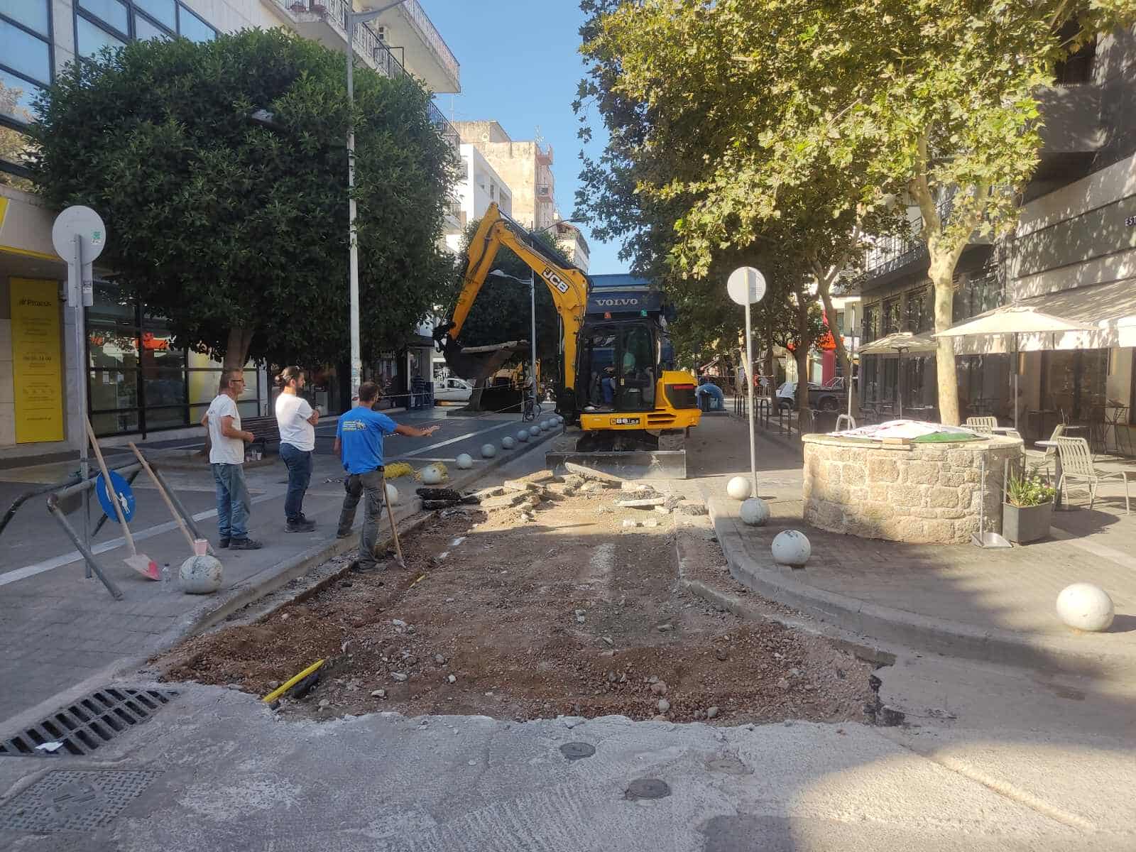 Αλλαγές στην οδό Σιδηροδρομικού Σταθμού Καλαμάτας