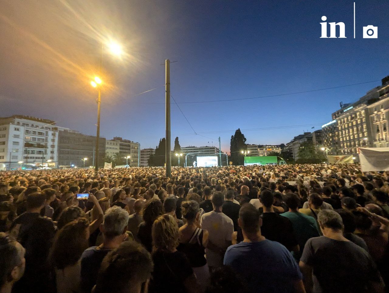 Μεγάλες αντικυβερνητικές διαδηλώσεις στην Ελλάδα – Η φωνή του λαού στο Σύνταγμα για την τραγωδία των Τεμπών