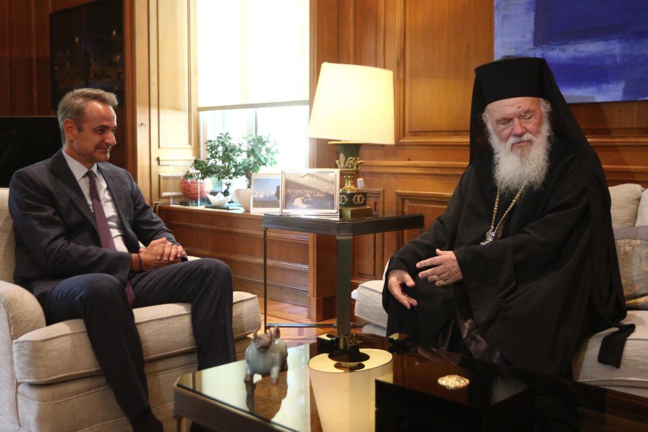 Συνάντηση Μητσοτάκη με τον αρχιεπίσκοπο Ιερώνυμο: Οι κυριότερες συζητήσεις