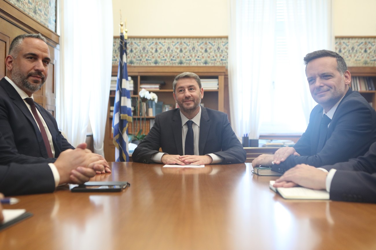 Ανδρουλάκης με δήμαρχο Βηθλεέμ: Η άμεση αναγνώριση του Κράτους της Παλαιστίνης προτεραιότητα για το ΠΑΣΟΚ