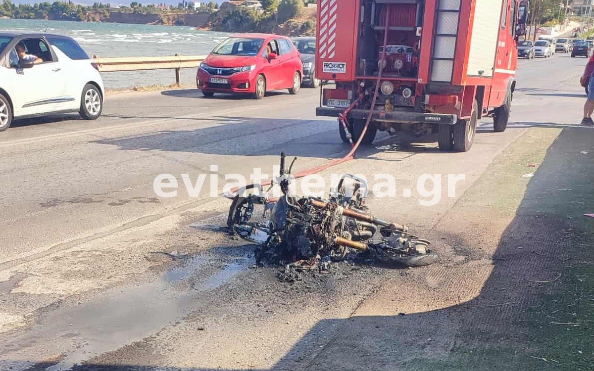 Χαλκίδα: Τραγικό τροχαίο δυστύχημα με θύμα 33χρονο οδηγό μοτοσικλέτας