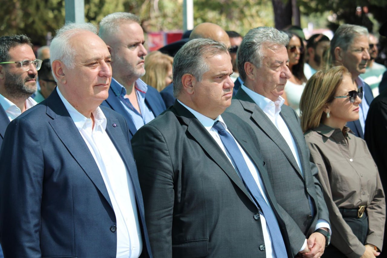 Στη Βιάννο ο Βασίλης Σπανάκης για την 82η επέτειο του Ολοκαυτώματος