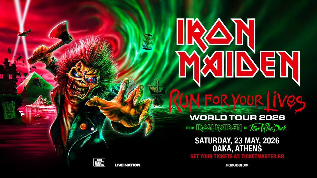 Οι Iron Maiden επιστρέφουν στην Ευρώπη το 2026 με ειδικές παραστάσεις
