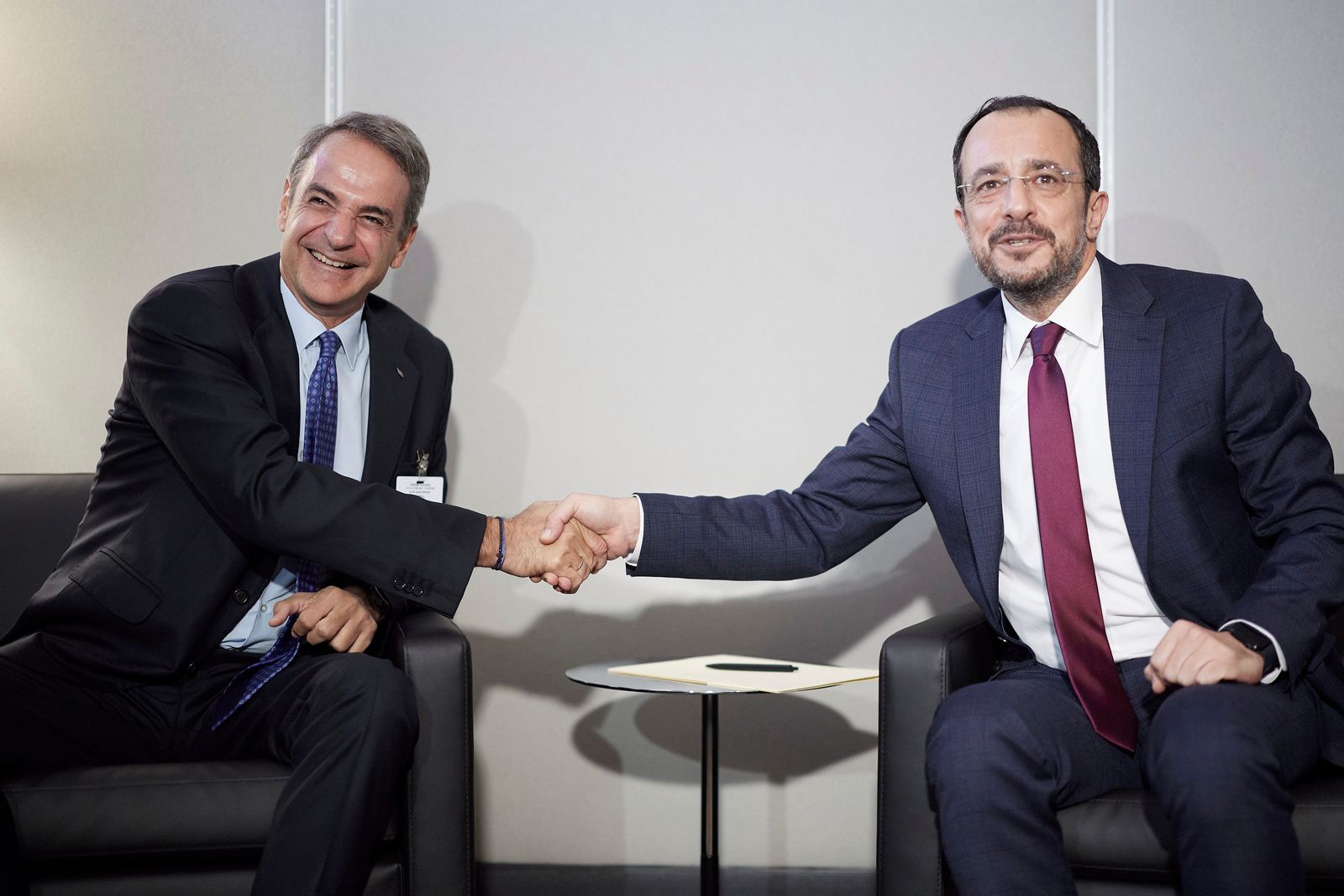Μητσοτάκης και Χριστοδουλίδης: Δέσμευση στην ηλεκτρική διασύνδεση Ελλάδας και Κύπρου