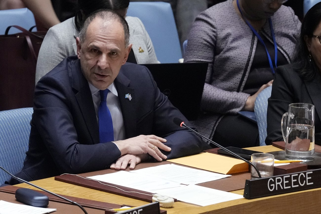 Γεραπετρίτης: Μοναδική βιώσιμη λύση για τη Μέση Ανατολή η λύση των δύο κρατών