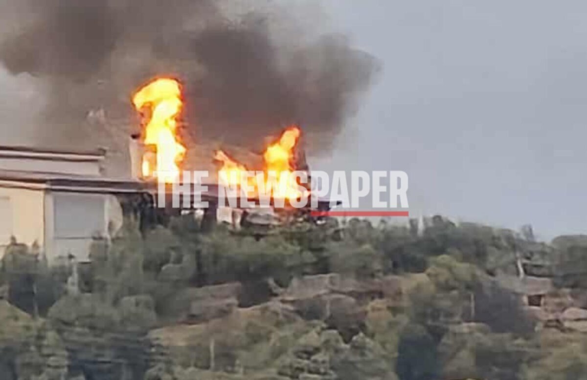 Φωτιά κοντά σε κατοικίες στην Καντήραγα της Νέας Αγχιάλου: Άμεση περιοριστική δράση
