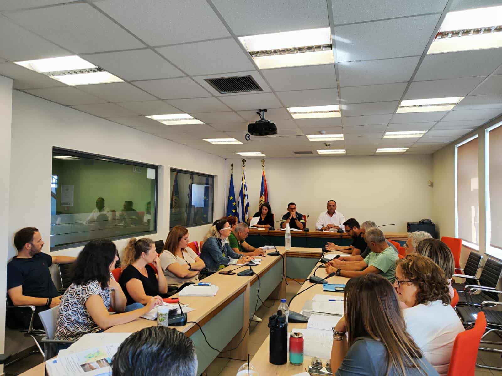 Καλαμάτα: Άσκηση προετοιμασίας για την αντιμετώπιση πλημμυρικών φαινομένων