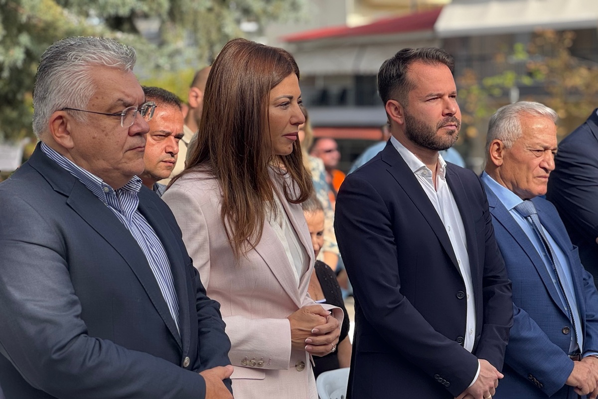 Δήμος Παύλου Μελά: Θεμελιώθηκε το 1ο Λύκειο Πολίχνης από την Υπουργό Παιδείας Σοφία Ζαχαράκη