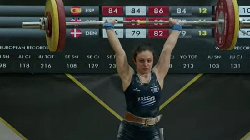 Αξιοθαύμαστη εμφάνιση της Εβίτας Καραθανάση στο Ευρωπαϊκό Πρωτάθλημα Άρσης Βαρών