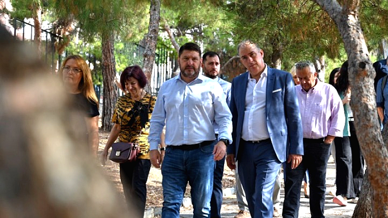 Επίσκεψη Χαρδαλιά στον Δήμο Δάφνης – Υμηττού: Προτεραιότητες και έργα αναβάθμισης