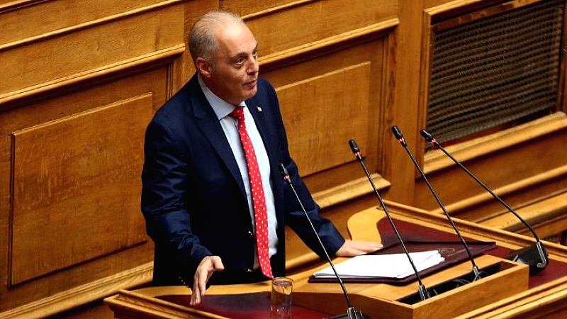 Διαφωνίες Βελόπουλου στη Βουλή για την πολιτική εξοπλισμών