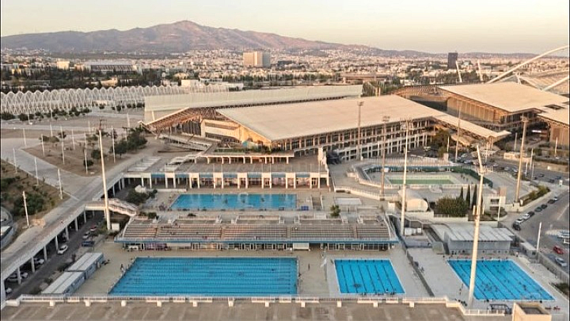 Χαλιορής: «95% επιτυχία στην αποκατάσταση της στέγης του Ολυμπιακού Κολυμβητηρίου του ΟΑΚΑ»