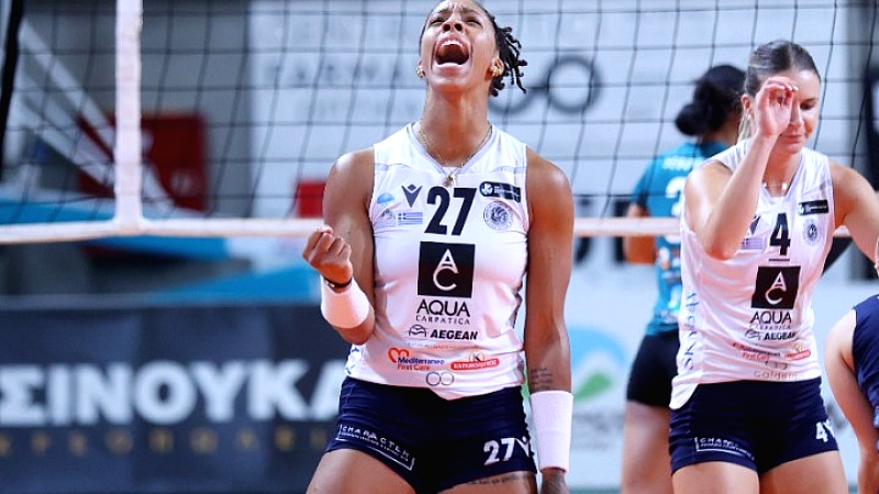 Challenge Cup γυναικών: Ο ΑΟ Θήρας πήρε μικρό προβάδισμα πρόκρισης