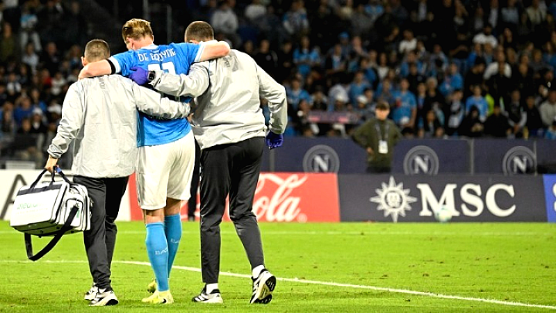 Επιτυχής χειρουργική επέμβαση για τον Ντε Μπρόινε, εκτός αγωνιστικής δράσης για 4 μήνες