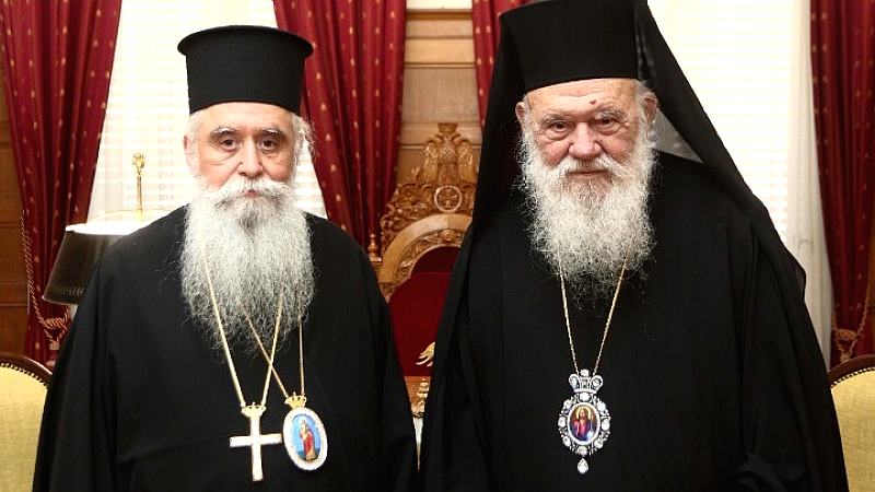 Η επίσκεψη του Αρχιεπισκόπου Σινά Συμεών στον Αρχιεπίσκοπο Ιερώνυμο: Σημαντική συνάντηση για τη συνεργασία