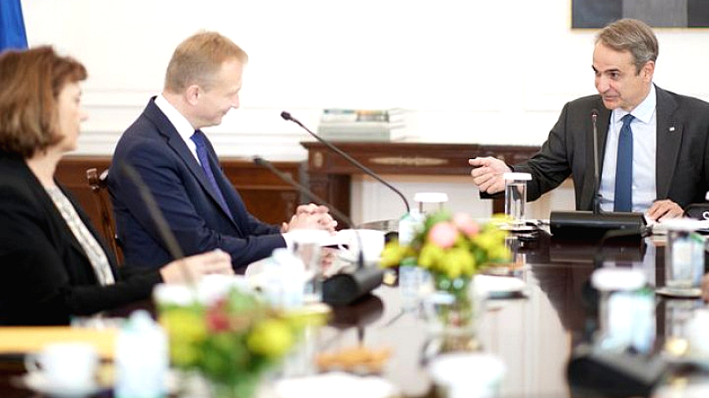 Δημιουργία χρηματοδοτικού εργαλείου για την ενίσχυση αμυντικών προγραμμάτων προτείνει ο Κυριάκος Μητσοτάκης