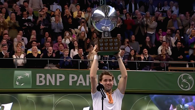 Θρίαμβος για τον Κάσπερ Ρουντ στο Stockholm Open