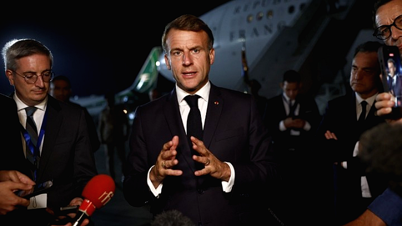 Η ανησυχία του Εμ. Μακρόν για τη Χαμάς παραμένει παρά την κατάπαυση του πυρός στη Γάζα
