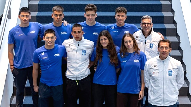 Δυναμική συμμετοχή έξι κολυμβητών και δύο κολυμβητριών στο διεθνές καμπ της Ολλανδίας