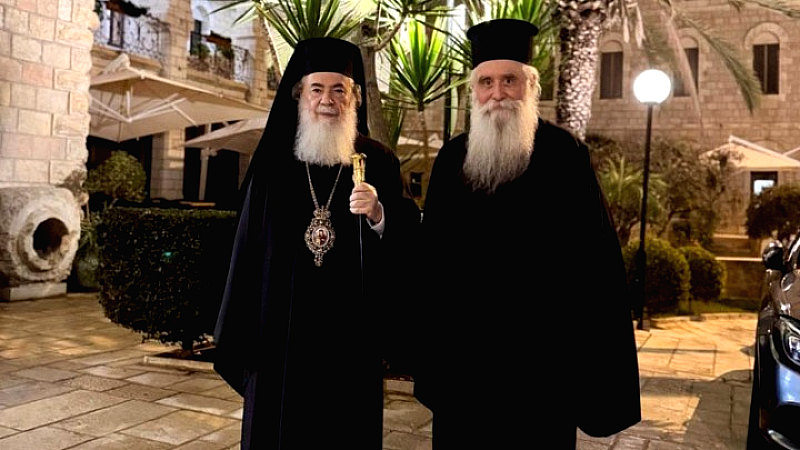 Χειροτονία Αρχιεπισκόπου Σινά Συμεών στα Ιεροσόλυμα