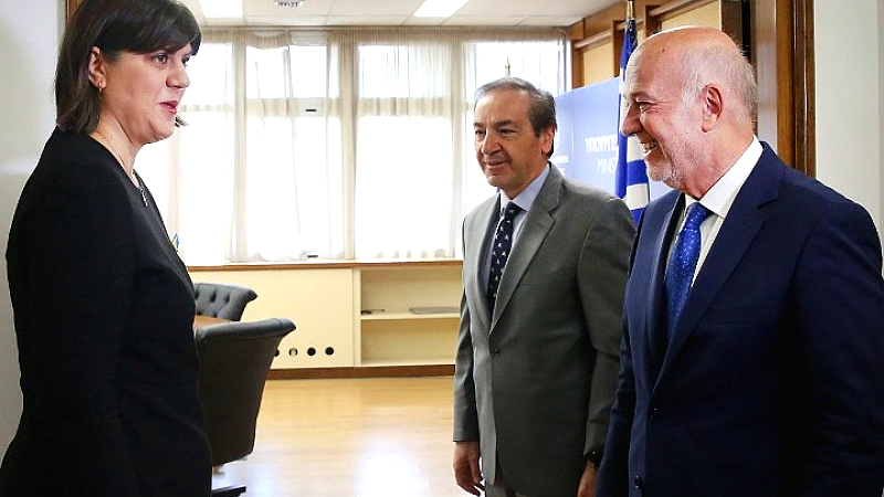 Συνάντηση Κοβέσι με Φλωρίδη: Ενίσχυση της Ευρωπαϊκής Εισαγγελίας στην Ελλάδα