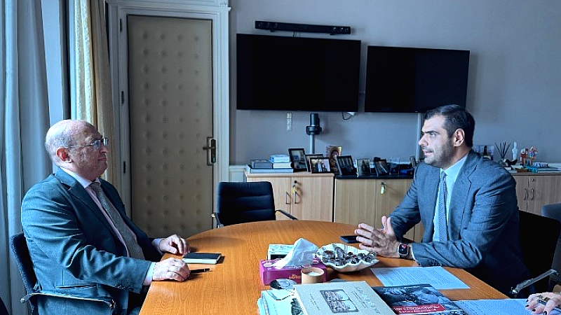 Ενδυνάμωση των σχέσεων Ελλάδας – Αρμενίας μέσω της συνάντησης Μαρινάκη με τον πρέσβη