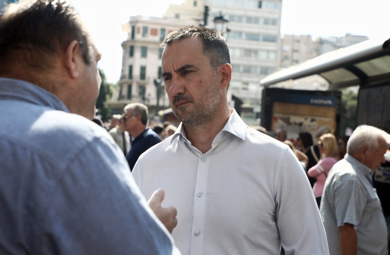 Χαρίτσης στην απεργιακή συγκέντρωση: Αγωνιζόμαστε για τα δικαιώματα των εργαζομένων