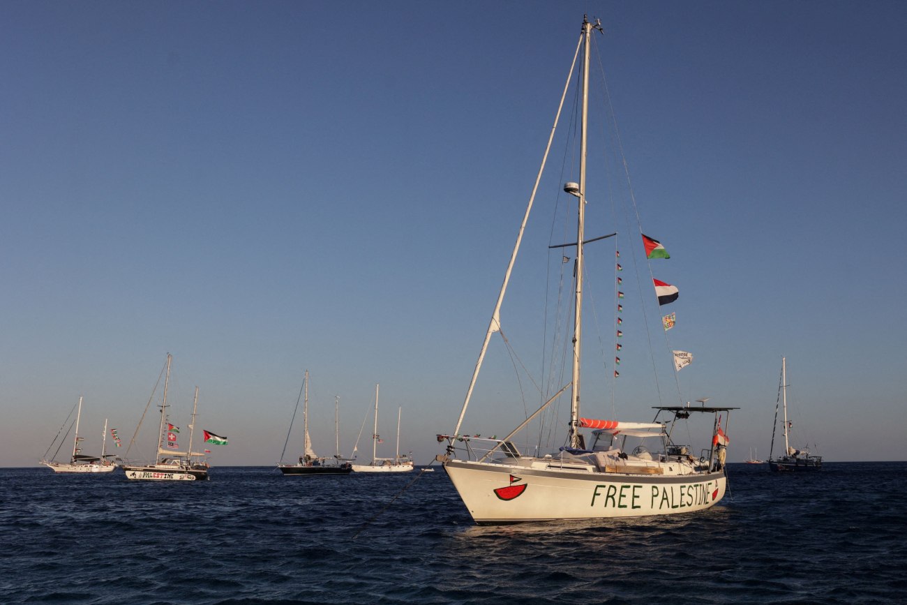 Global Sumud Flotilla: Κοντά στη Γάζα, ετοιμάζεται η ισραηλινή αντίδραση