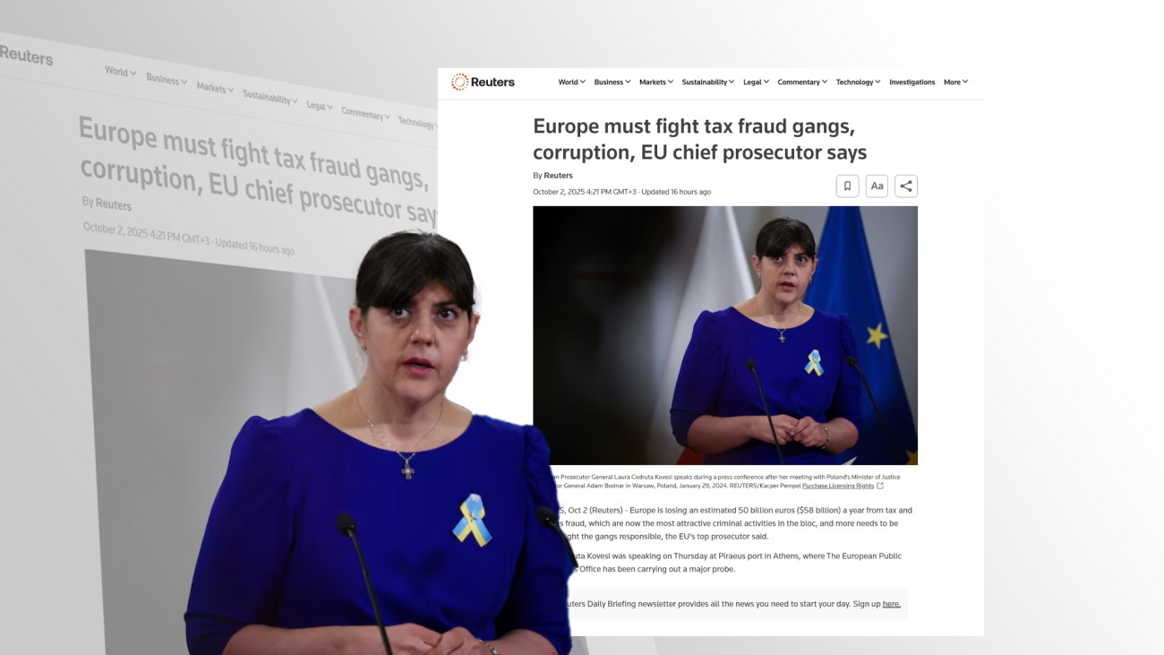 Λάουρα Κοβέσι στην Ελλάδα: Αλλαγές στον νόμο περί ευθύνης υπουργών ζητά
