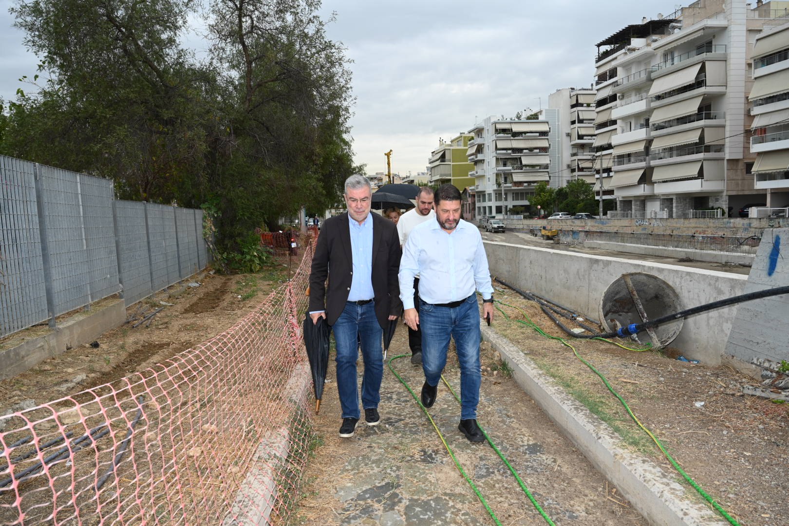 Η αντιπλημμυρική θωράκιση του Ιλισσού ποταμού στο επίκεντρο της Περιφέρειας Αττικής