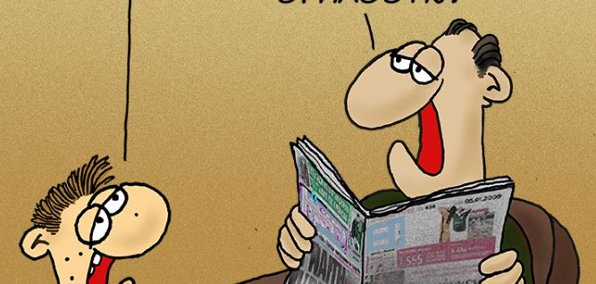 Αρκάς: Το σκίτσο της Πέμπτης που προκαλεί προβληματισμό