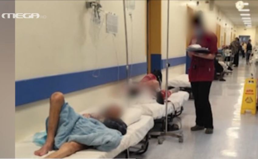 Γεμάτοι ράντζα οι διάδρομοι στο Λαϊκό: Σε απόγνωση ασθενείς και εργαζόμενοι