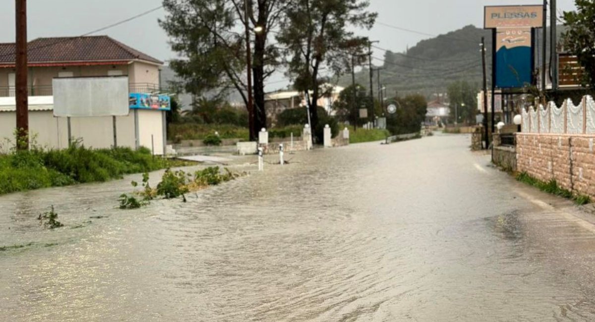 Η κακοκαιρία πλήττει τα Επτάνησα: Σοβαρές επιπτώσεις από τις έντονες βροχοπτώσεις