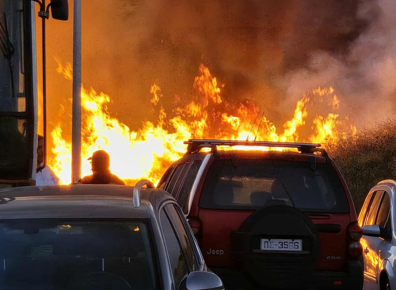 Φωτιά στον ΧΥΤΑ Σύρου: Ανησυχία στους κατοίκους από πυκνούς καπνούς