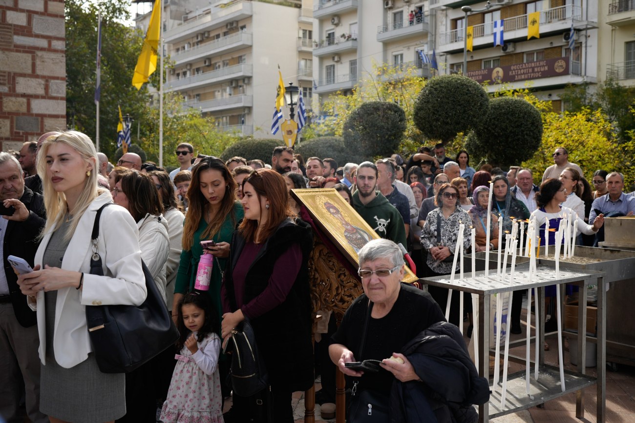 Θεσσαλονίκη: Εορτασμός της επετείου απελευθέρωσης με λαμπρότητα στον Άγιο Δημήτριο