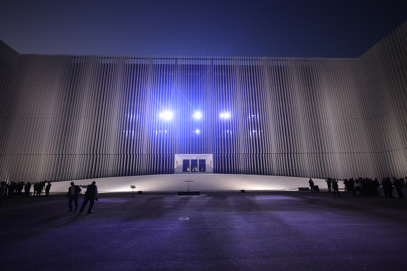 Συνύπαρξη Δένδια και Μητσοτάκη στην εκδήλωση για τα εγκαίνια του υπουργείου Εθνικής Άμυνας