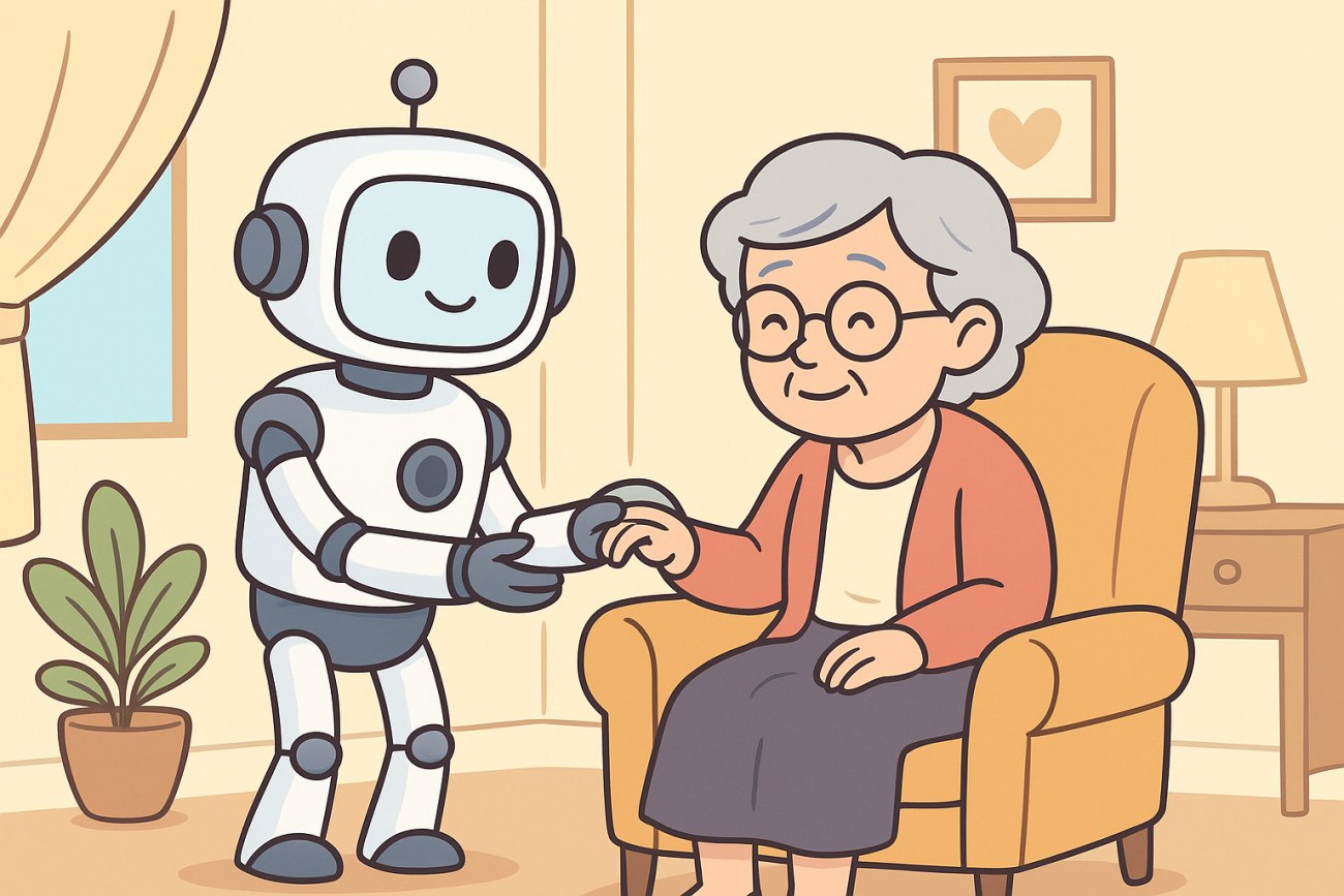 Ρομπότ σχεδιασμένα για τη φροντίδα ηλικιωμένων: Πόσο εμπιστευόμαστε την τεχνολογία;