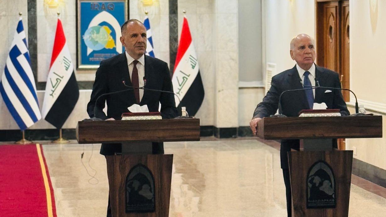 Γεραπετρίτης: Η Αθήνα προετοιμάζεται για την ενίσχυση των σχέσεων με το Ιράκ