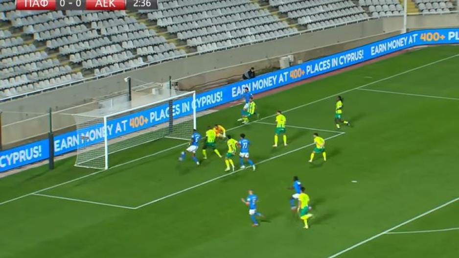Η χαμένη ευκαιρία του Άντερσον στον τελικό του Σούπερ Καπ Κύπρου