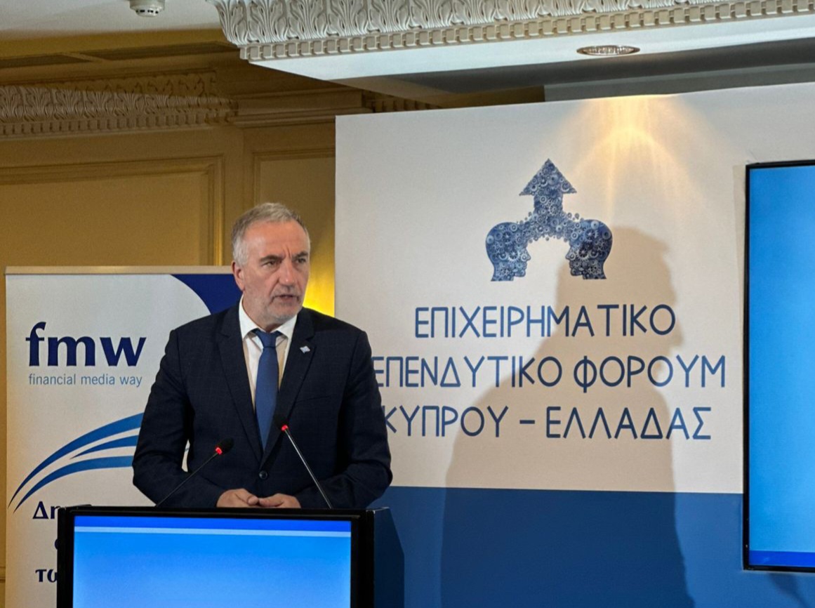 Στ. Καλαφάτης: «Η καινοτομία, η Τεχνητή Νοημοσύνη, η πράσινη και γαλάζια τεχνολογία αποτελούν πεδία κοινής δράσης Ελλάδας και Κύπρου»