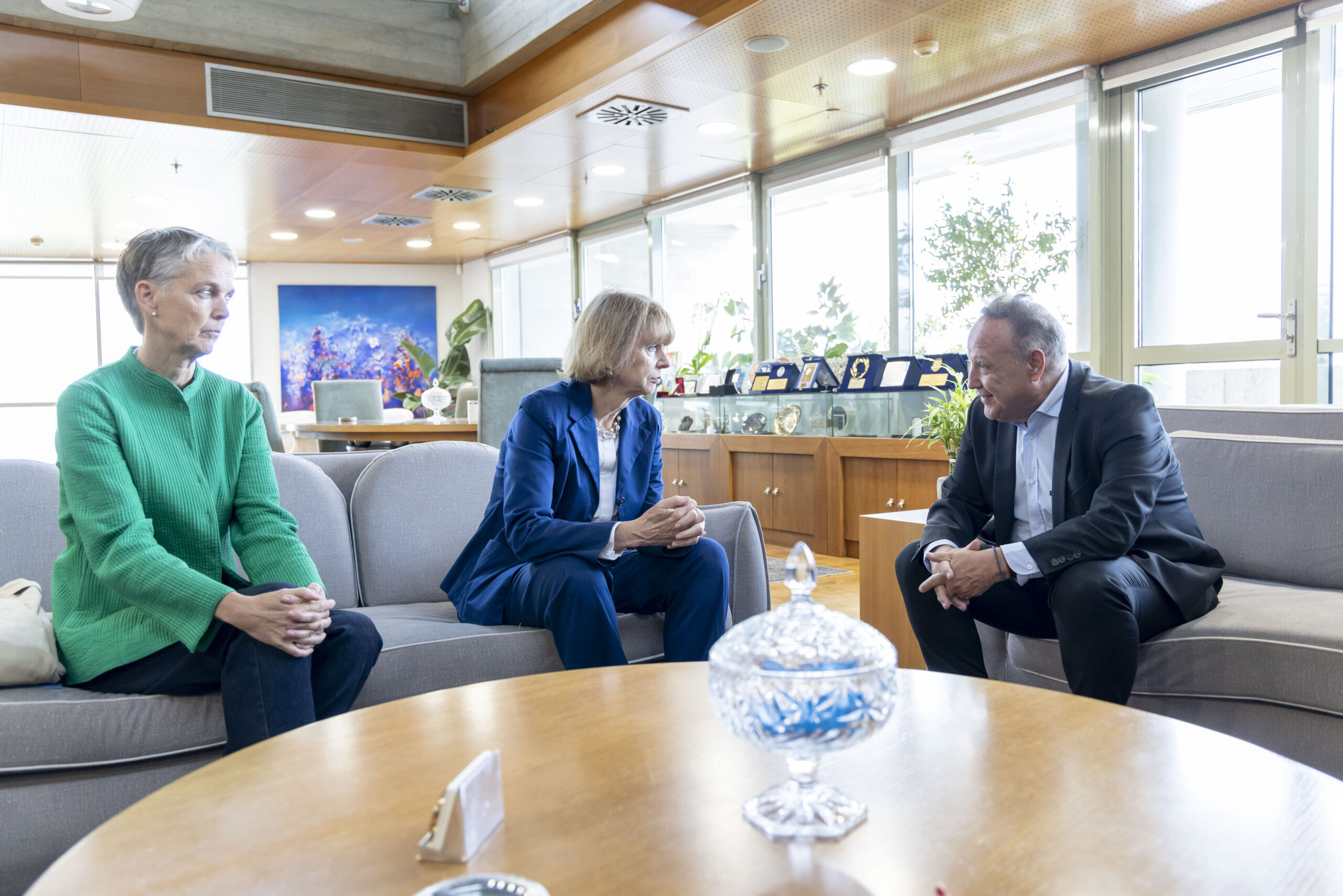 Θεσσαλονίκη: Τη Δήμαρχο Κολωνίας Henriette Reker, υποδέχτηκε στο Δημαρχείο ο Στέλιος Αγγελούδης