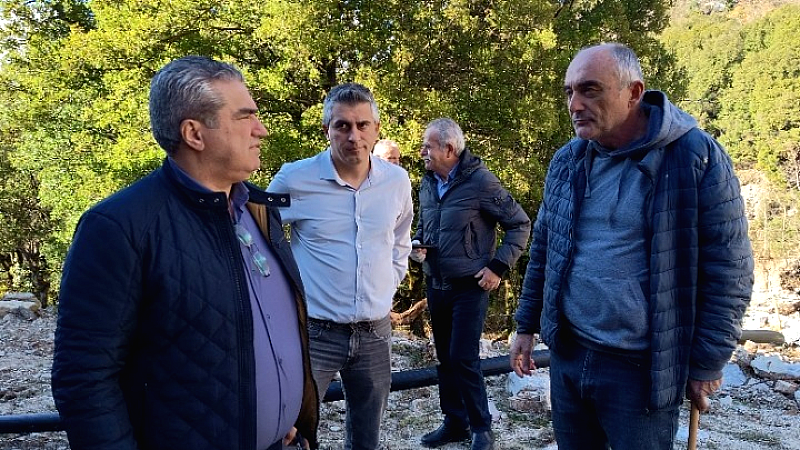 Άμεση καταγραφή ζημιών στις πληγείσες περιοχές των Τζουμέρκων: Ο Χρ. Δήμας διαβεβαίωσε τη στήριξη της κυβέρνησης