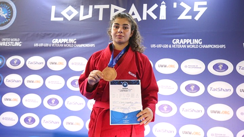 «Χάλκινο μετάλλιο για την Έλενα Ζαϊμίδου στο Παγκόσμιο Πρωτάθλημα στο Λουτράκι»