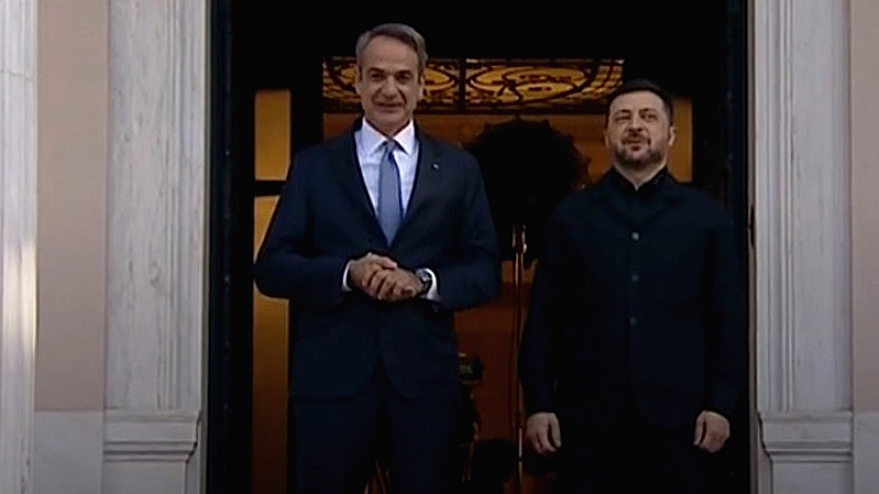 Σημαντικές δηλώσεις Μητσοτάκη και Ζελένσκι σε ζωντανή μετάδοση