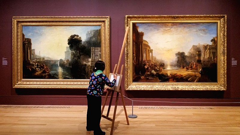 Έκθεση στο Λονδίνο εξερευνά τη rivalry δύο σπουδαίων Βρετανών ζωγράφων